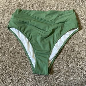 Victoria’s Secret PINK high waist crossover bikini bottom